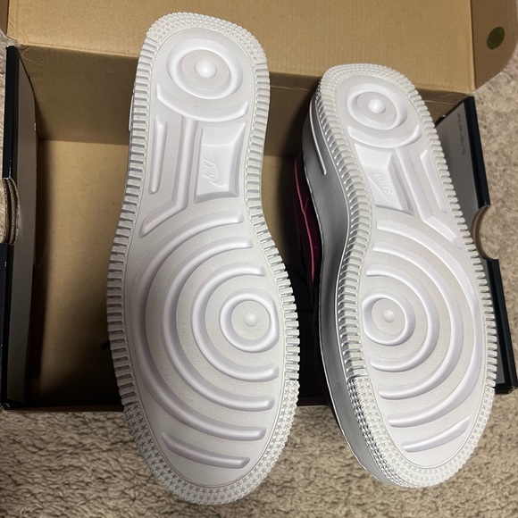 Nike Airforce 1 Platform *Crimson/Burgundy color - Picture 2 of 5